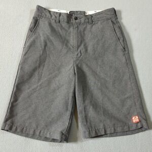 Red Kap Vans Shorts Gray Size 30 (29) Polyester Blend Mens Casual